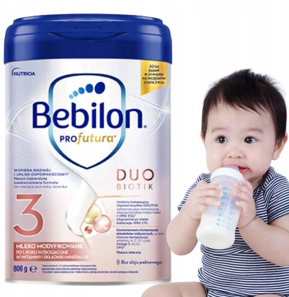 BEBILON Profutura DuoBiotik 3 Pienas nuo 1 metų amžiaus 800g