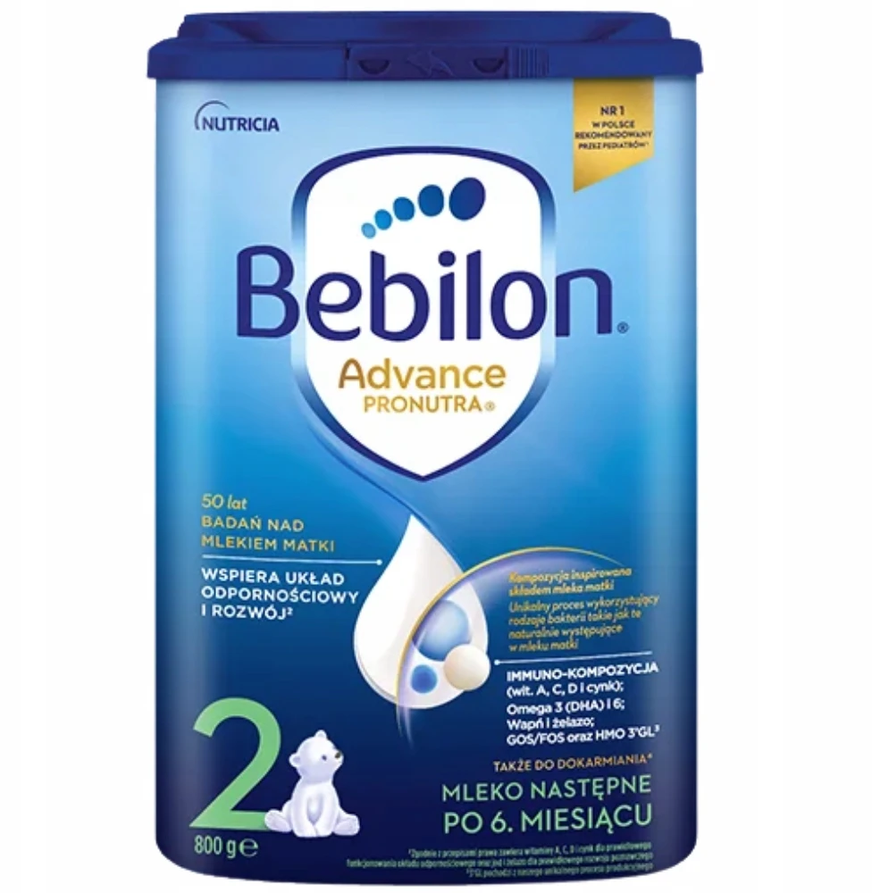 Bebilon Pronutra Advance Modified Milk 2 Next Pack 800g x 6