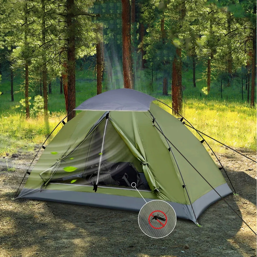 Bedee Kempingo palapinė turistinė Stovyklavietė Sulankstoma, tvirta, patogi