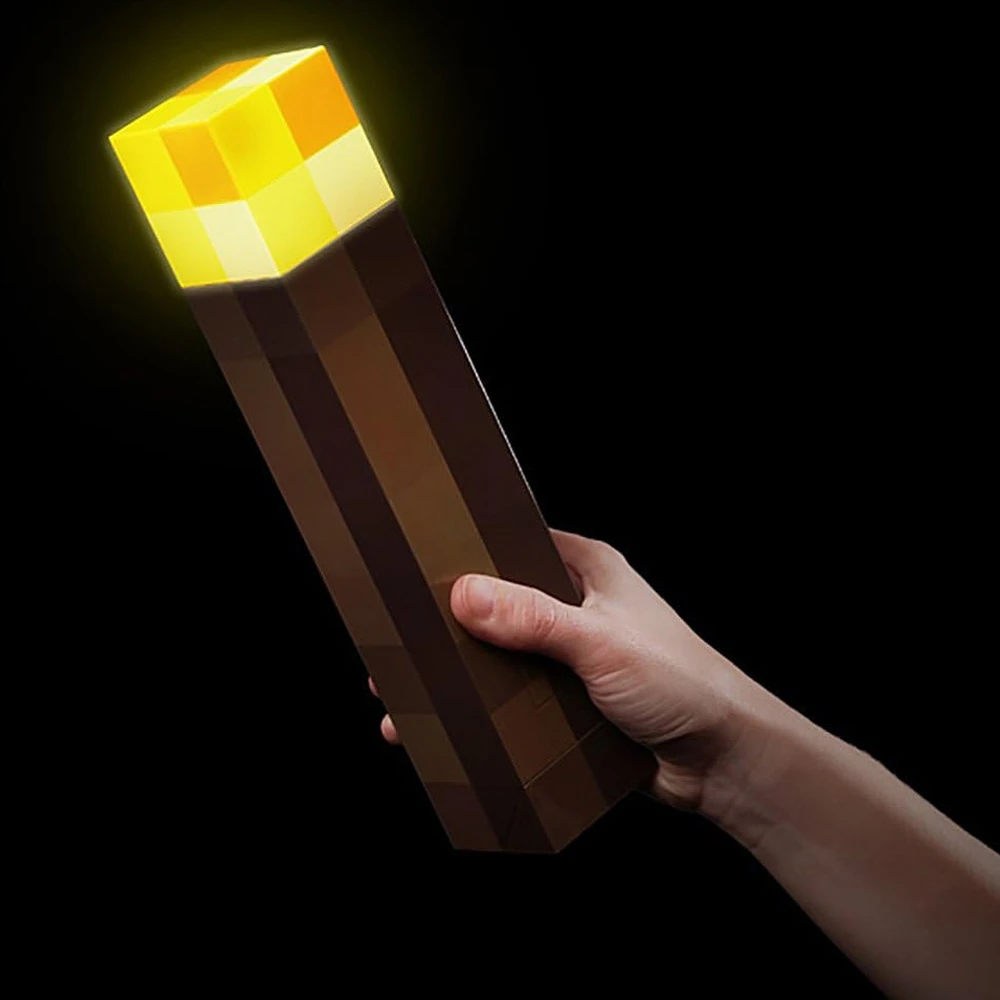 Bedee Minecraft Pochodnia 3d Led Lempa Usb 1200mah