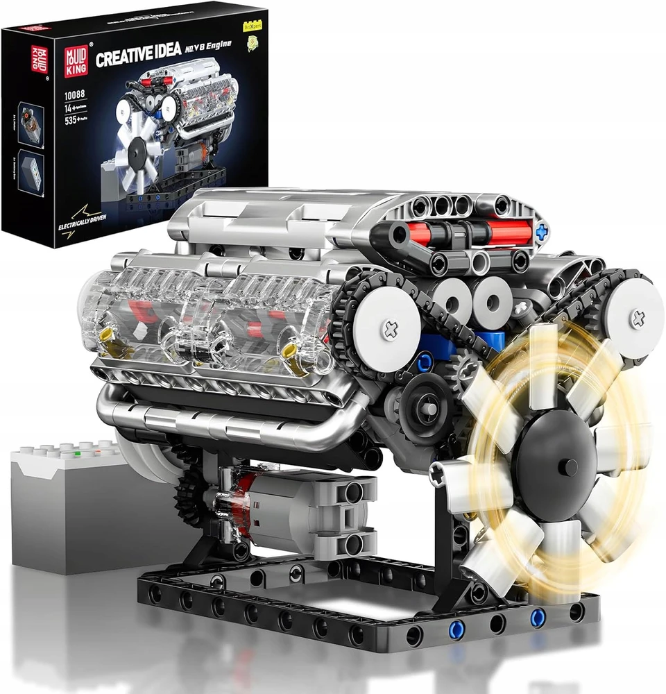 Bedee MODELIS AV8 VARIKLIO STATYBINIŲ BLAKŲ RINKINYS MECHANINIS MODELIS DOVANA