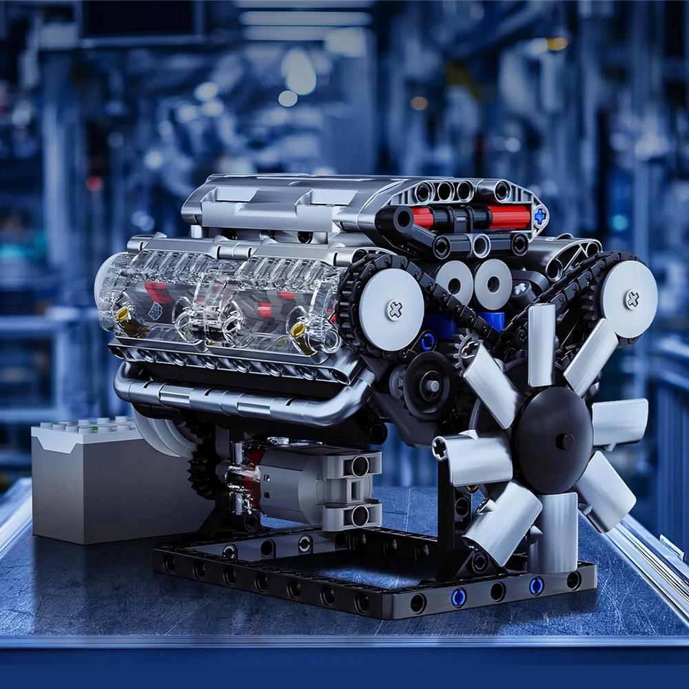 Bedee MODELIS AV8 VARIKLIO STATYBINIŲ BLAKŲ RINKINYS MECHANINIS MODELIS DOVANA