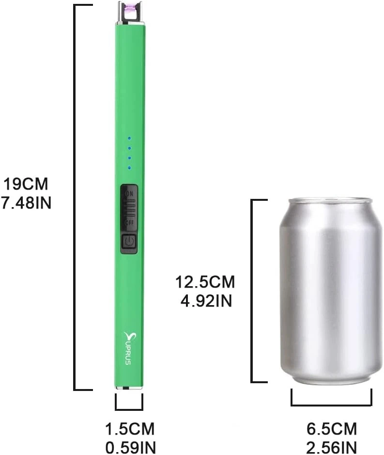 BEDEGIS USB ELEKTROS ŽIEBĖLIS, ARKO ŽALIA, ATSPARUOTI VĖJO