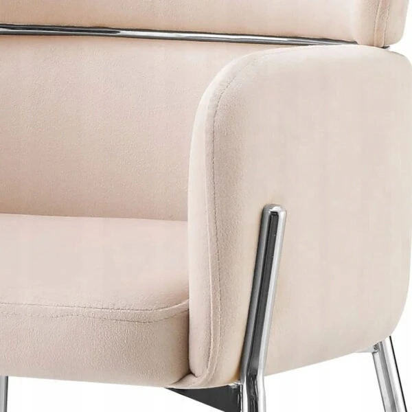 BEIGE GOLD LEGS kėdė Breda Glamour VELVET velvet Svetainė Valgomasis