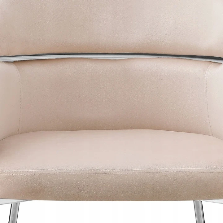 BEIGE GOLD LEGS kėdė Breda Glamour VELVET velvet Svetainė Valgomasis