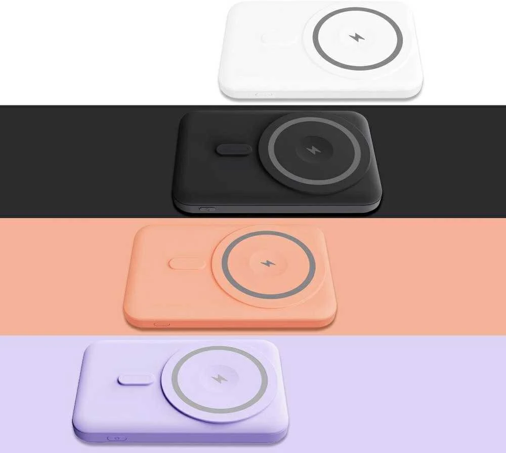 Belaid. įkrov. nešiojam. akumuliatorius su magnetu YENKEE 5000mAh/20W/USBC/15W juodas