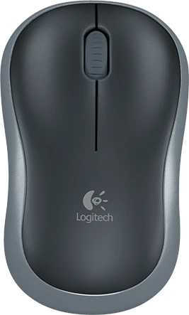Bevielė pelė Logitech M185 pilka