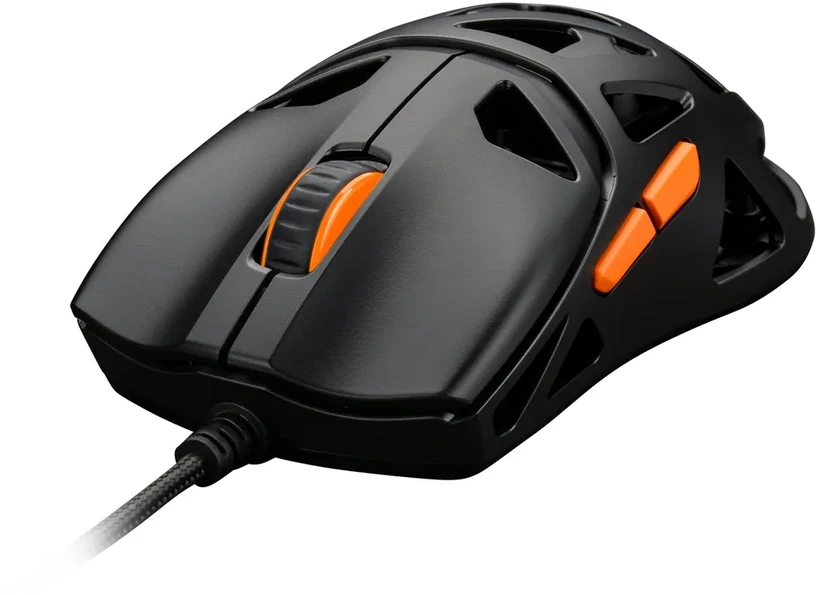 DM370 belaidė itin lengva žaidimų pelė, DELTACO GAMING, 51g.,3311 IC, 12 000 DPI / GAM-188 / 4222406
