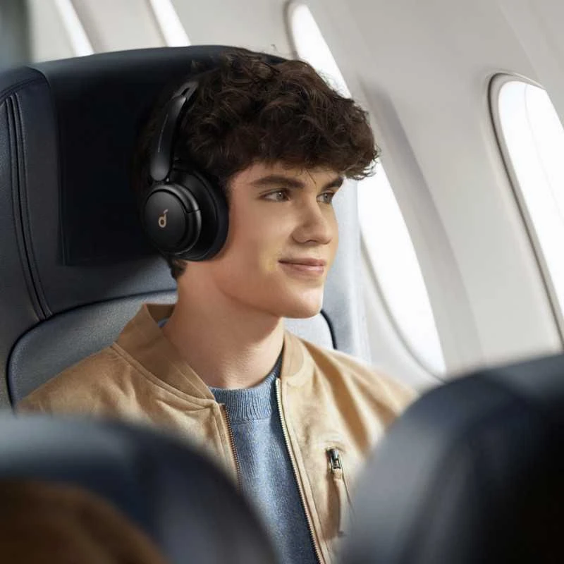 Belaidės ausinės Anker SoundCore Life Q30, Juodos spalvos
