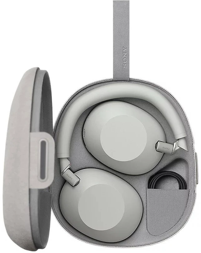Sony WH-1000XM6 belaidės ausinės, Pilkos