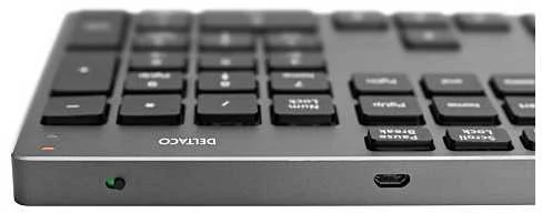 Klaviatūra Belaidės klaviatūros pelės rinkinys DELTACO, USB imtuvas, US išdėstymas / TB-800-US