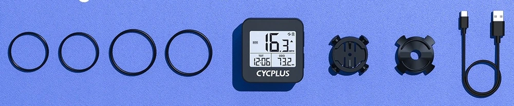 Cycplus G1 dviračio kompiuteris