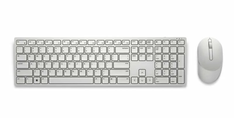 Klaviatūra ir pelė Dell Pro KM5221W, balta