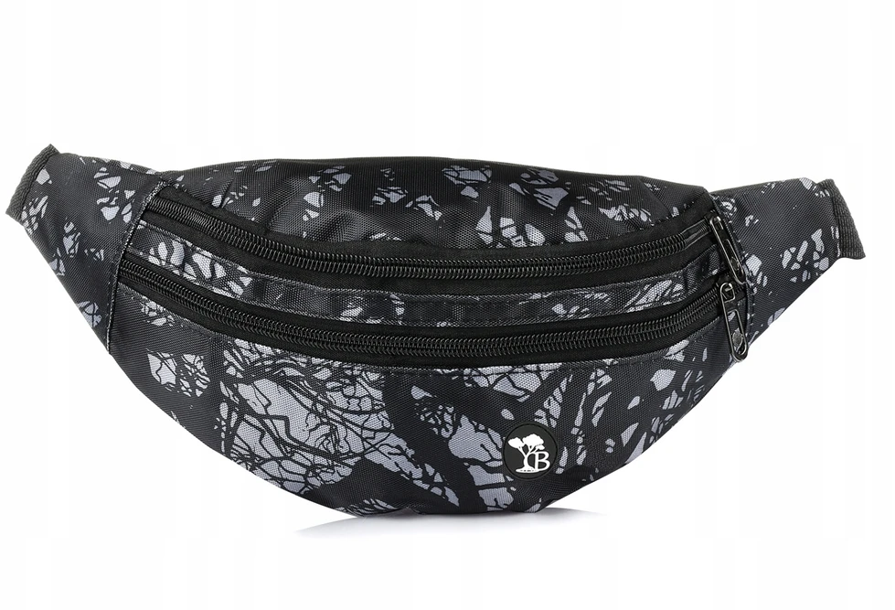 Kelioninis Beltimore Unisex Juoda Kodūros Juosmens Rankinė - Talpi ir Tvirtos Konstrukcijos