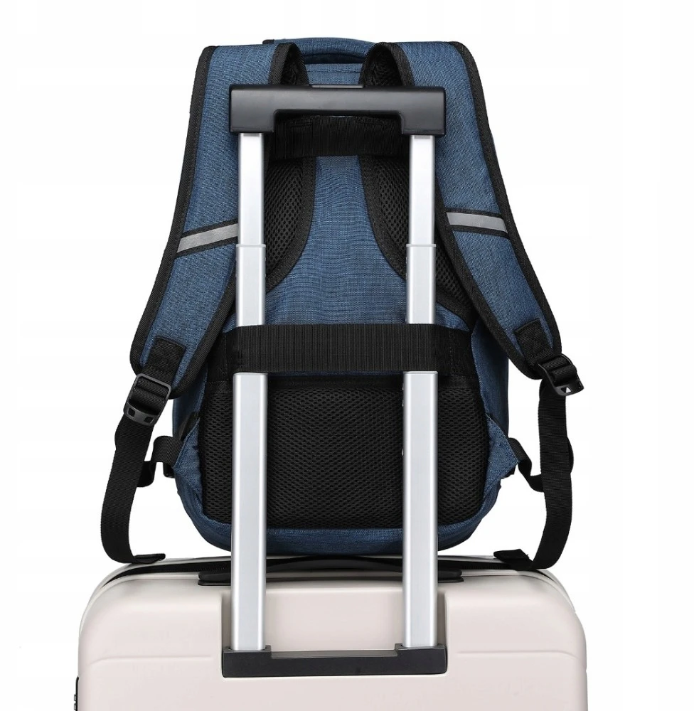 Belveder Kelioninis rankinis bagažas 40x30x20cm - lengvas 20l, tamsiai mėlynas