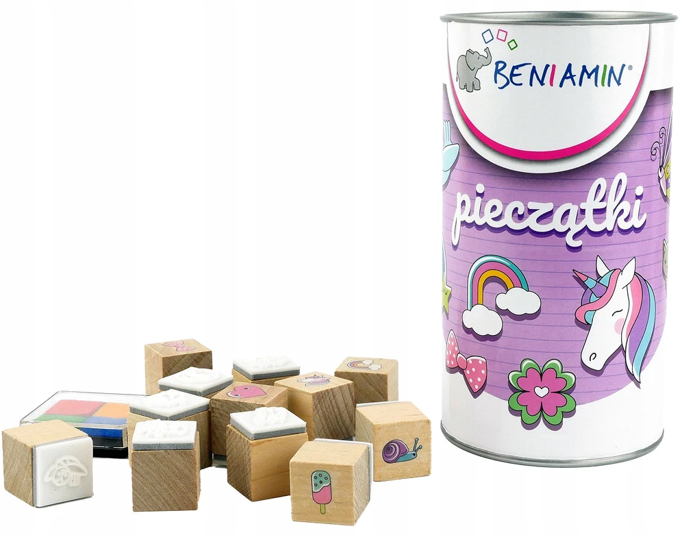 Beniamin Mediniai antspaudai mergaitėms, 12 vnt. 156x79 mm Benjaminas