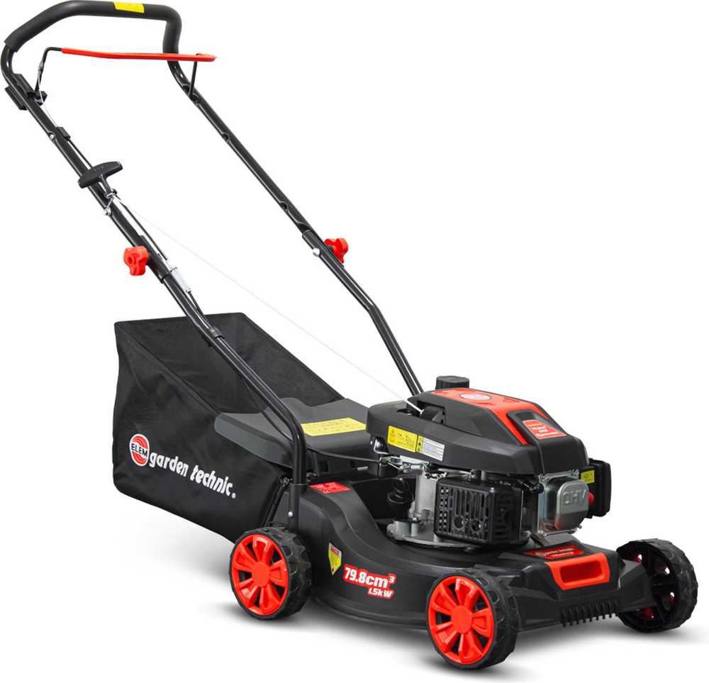 Stumiama benzininė vejapjovė Elem Garden Technic, 79 cc