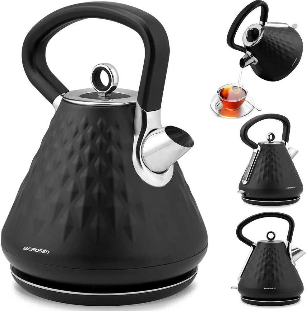 Berdsen BD-700 1,7 l elektrinis virdulys, juodas