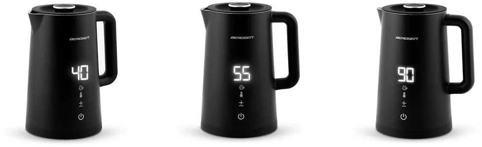 Berdsen BD-709 elektrinis virdulys 1,7 l, juodas
