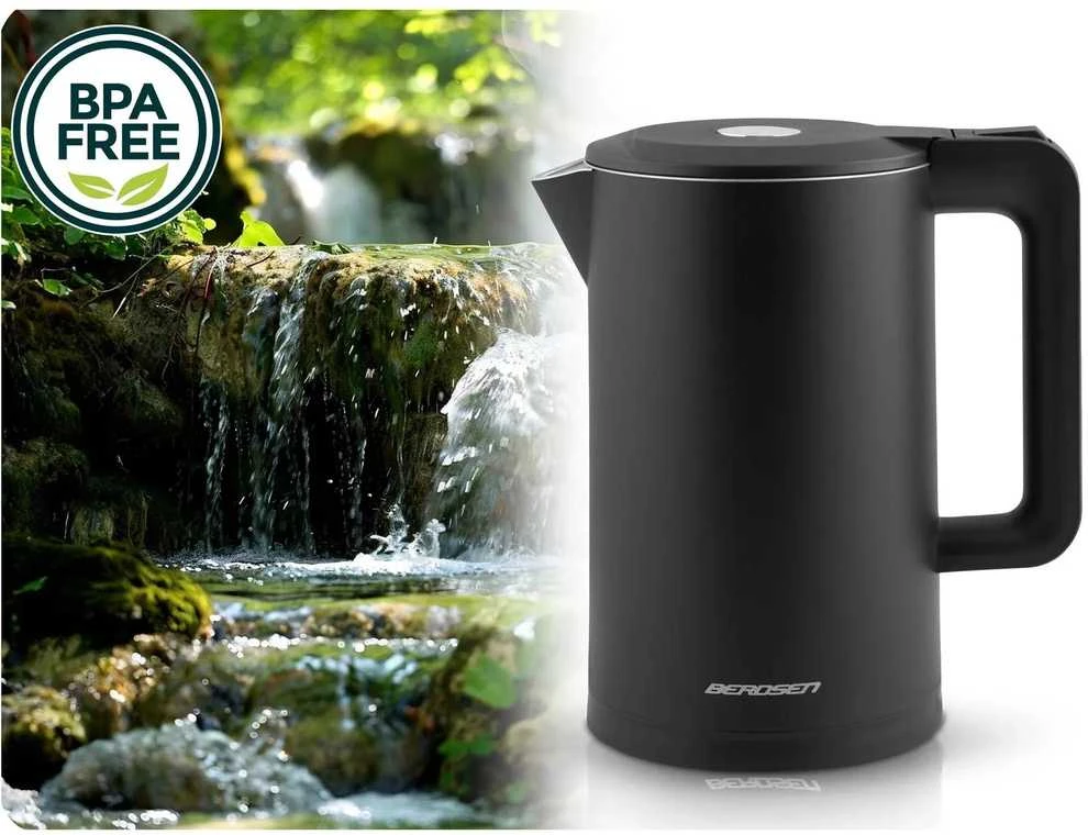 Berdsen BD-710 elektrinis virdulys 1,7 l juodas