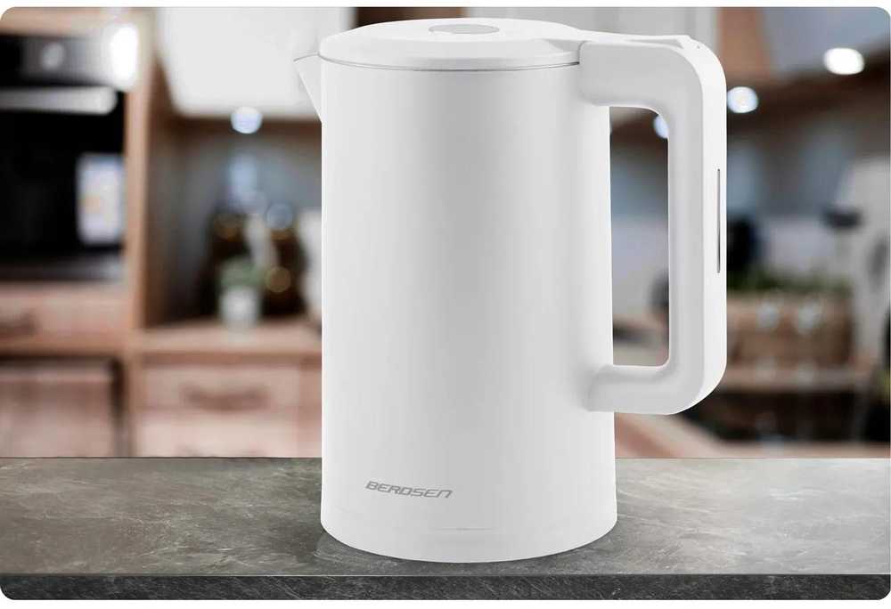 Berdsen BD-710 elektrinis virdulys 1,7 l, baltas