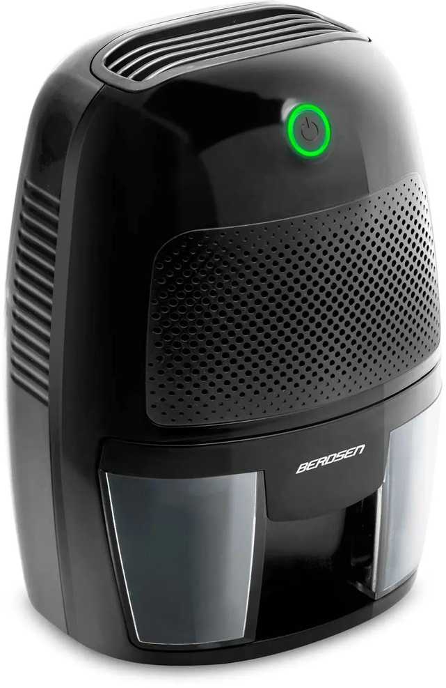 „Berdsen BR-50B“ juodas oro sausintuvas su automobilio adapteriu