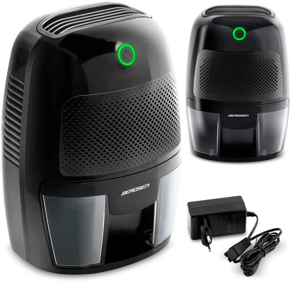 „Berdsen BR-50B“ juodas oro sausintuvas su automobilio adapteriu
