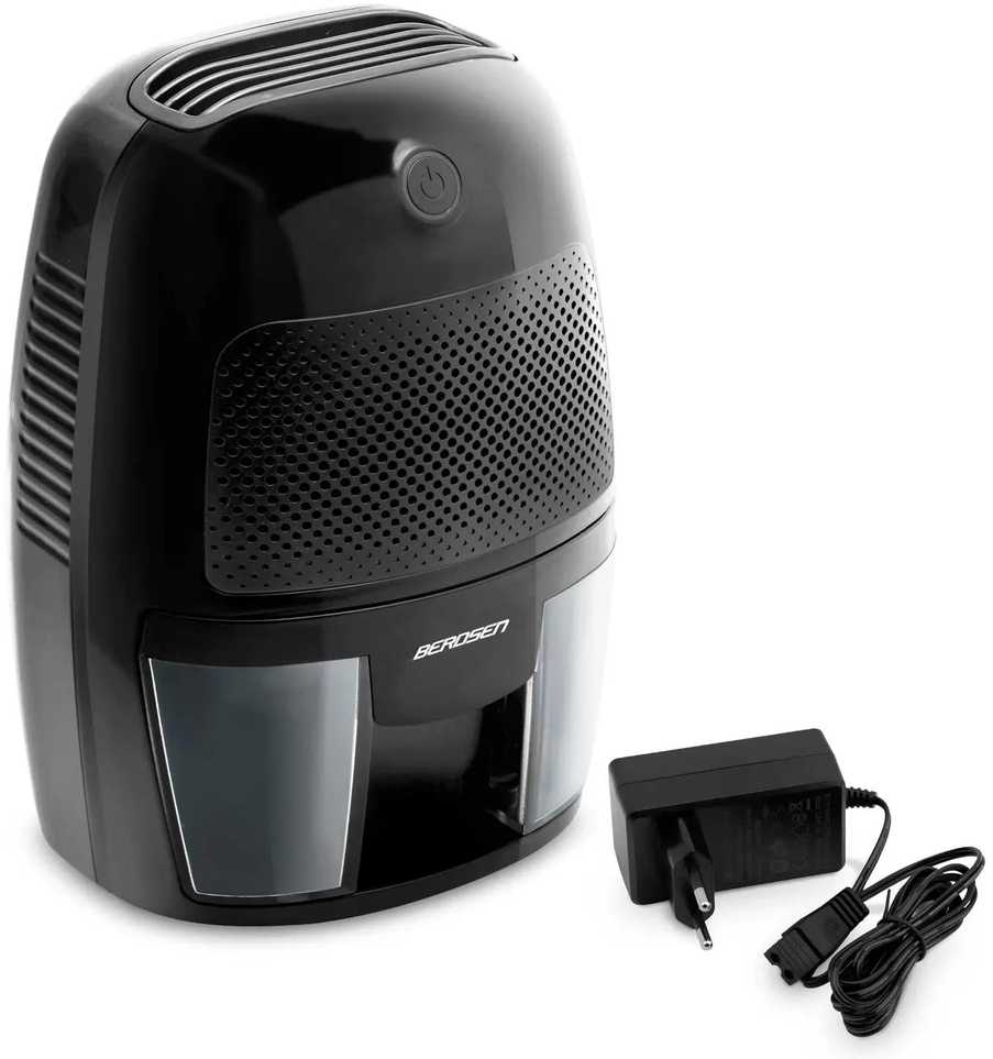 „Berdsen BR-50B“ juodas oro sausintuvas su automobilio adapteriu
