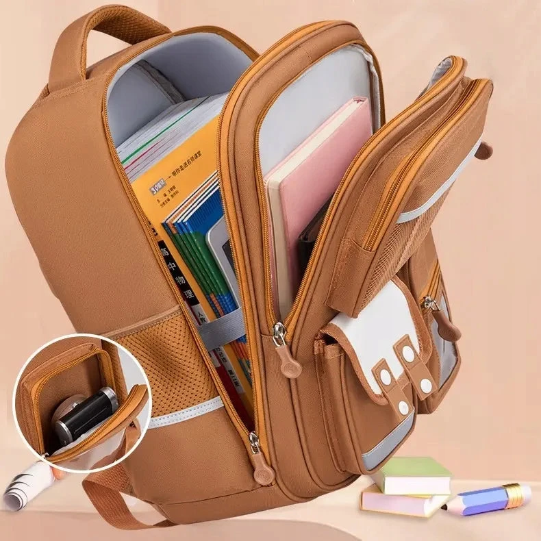 Bergens Mokyklinė kuprinė vaikams „Be Capibara“