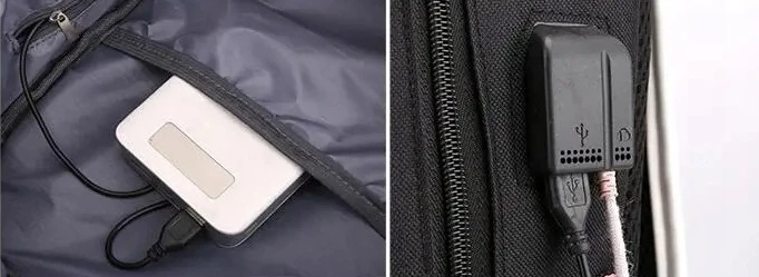 Bergens Vaikų kuprinė su Usb ir raktų dėklu, futbolo tema