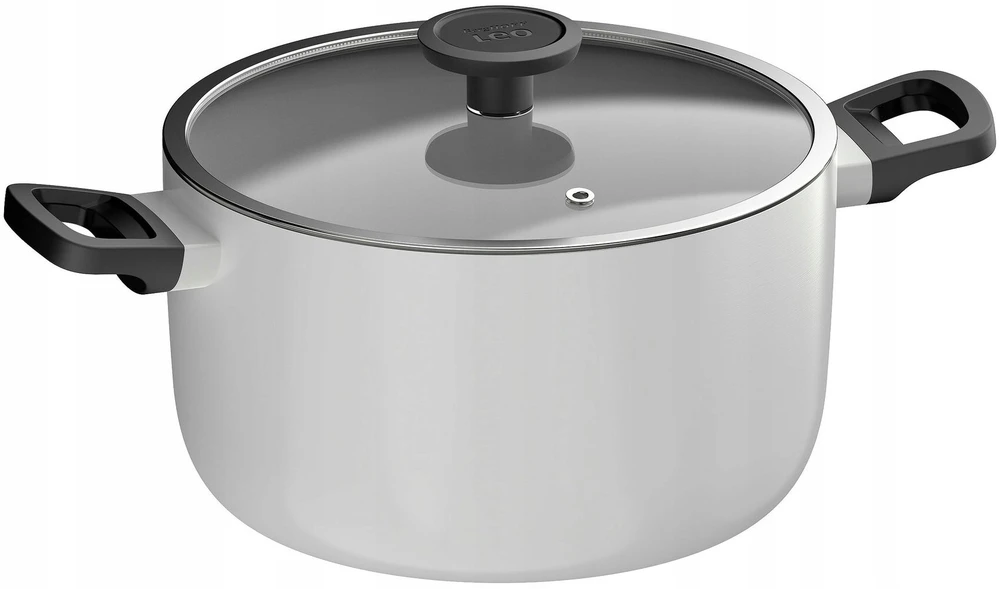 Berghoff Glints puodas su dangčiu, 24 cm