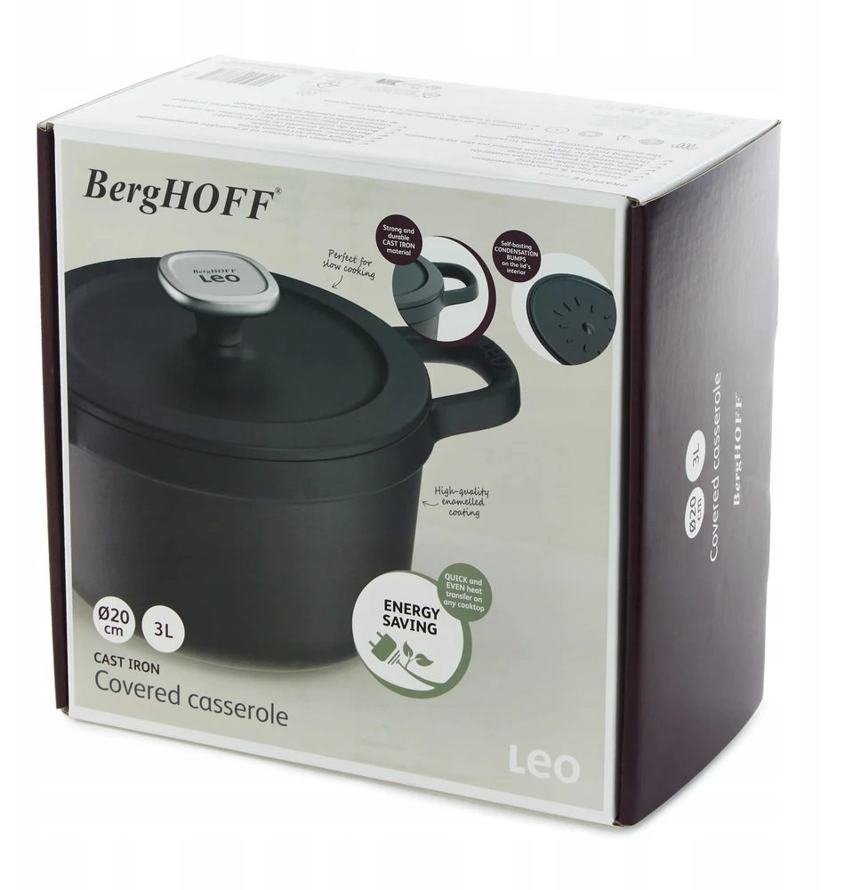 BergHOFF ketaus puodas Graphite, 20 cm