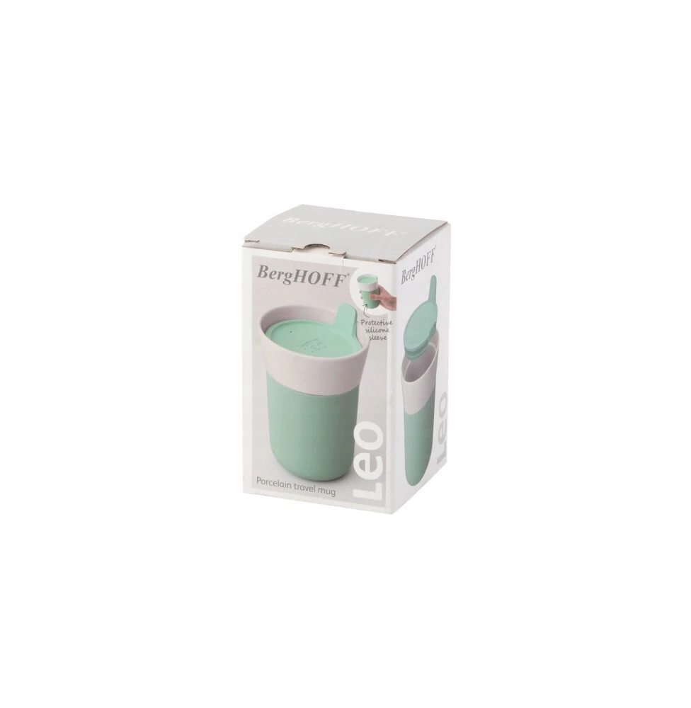 BergHOFF porcelain kelioninis termo puodelis Leo, 330 ml