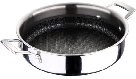 Bergner Puodas 24cm, tradicinis, 4l, tvirtas nerūdijantis plienas, 18/10