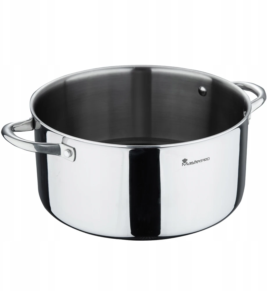 Bergner Puodas 28 cm HI TEC 3 tradicinis nerūdijančio plieno kietas 18/10