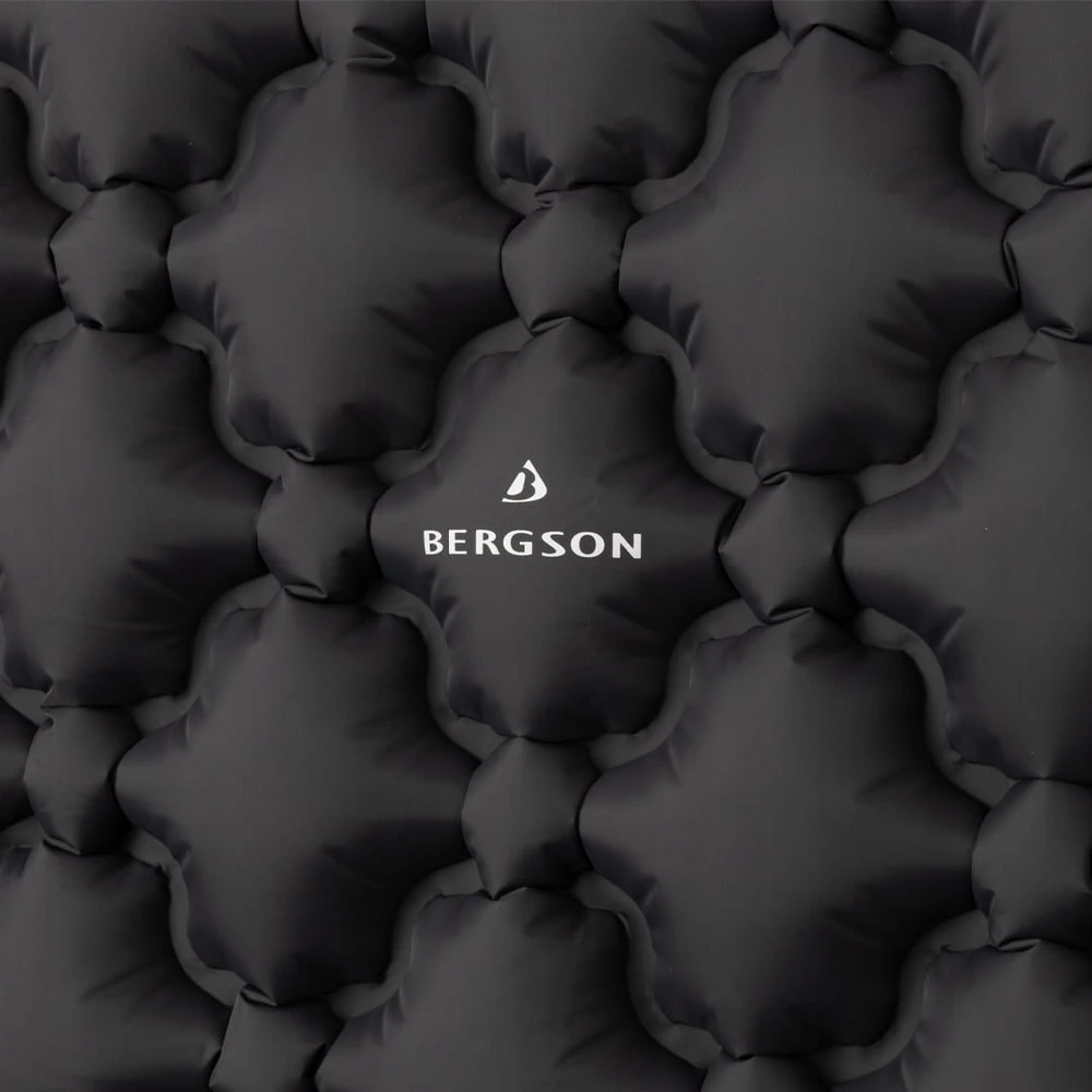 BERGSON AIRLITE I vienvietis pripučiamas čiužinys anglis 190 × 57 × 5,5 cm