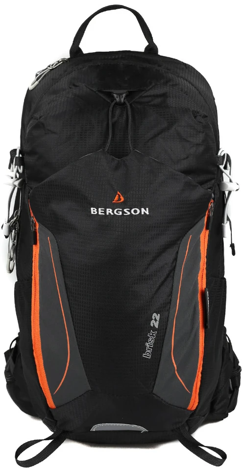 Bergson Brisk 22l: Talpinė kelioninė kuprinė su H2o sistema