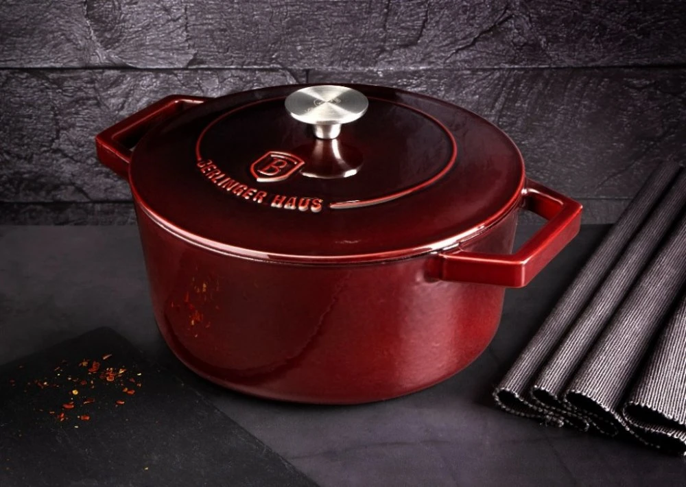 Berlinger Haus Emaliuotas ketaus troškintuvas BerlingerHaus 20cm 2,75L | Strong Mold BH/6516
