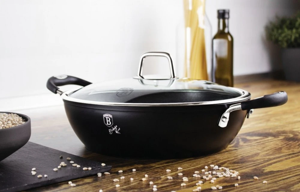 Berlinger Haus BH-6125 - Mažo titano puodas 28 cm BerlingerHaus Juodas Professional Line