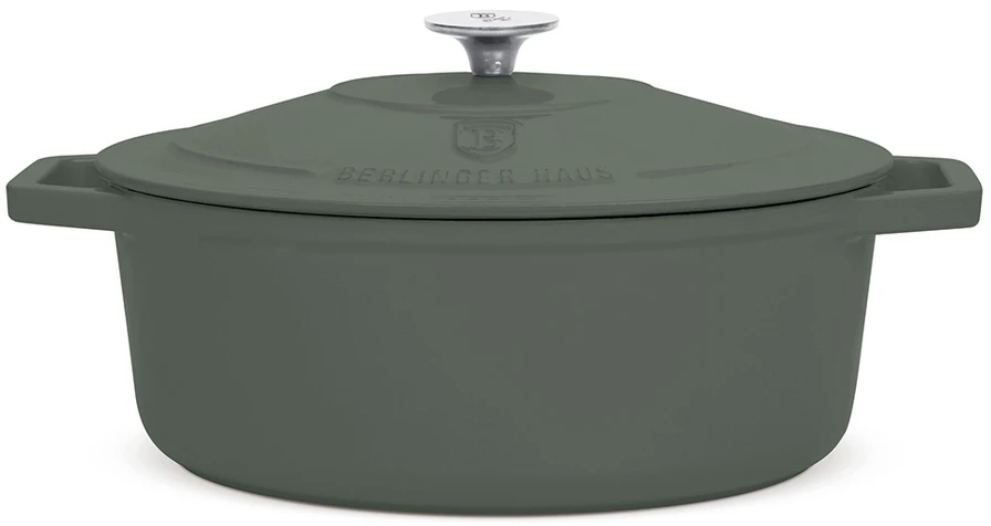 Berlinger Haus Emaliuota keptuvė BH-8968 BerlingerHaus Matte Žalias 5,56 l