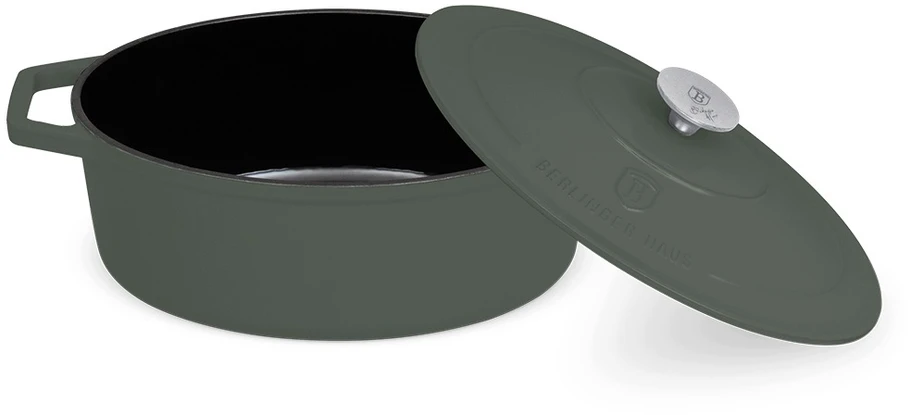 Berlinger Haus Emaliuota keptuvė BH-8968 BerlingerHaus Matte Žalias 5,56 l