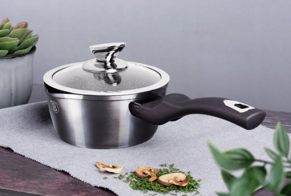 Berlinger Haus Granitinis puodas BerlingerHaus Carbon Pro, 16cm