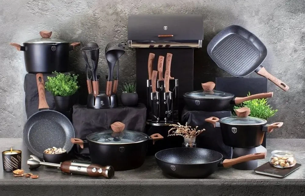 Berlinger Haus granitinis puodas bh-1739, 28 cm