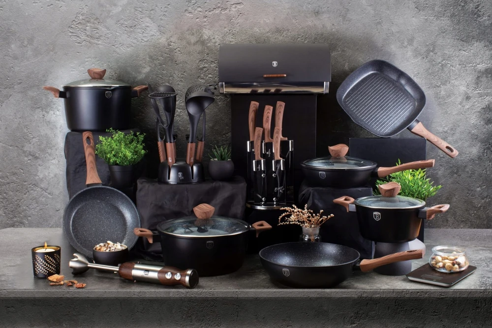 Berlinger Haus granitinis puodas bh-1739, 28 cm
