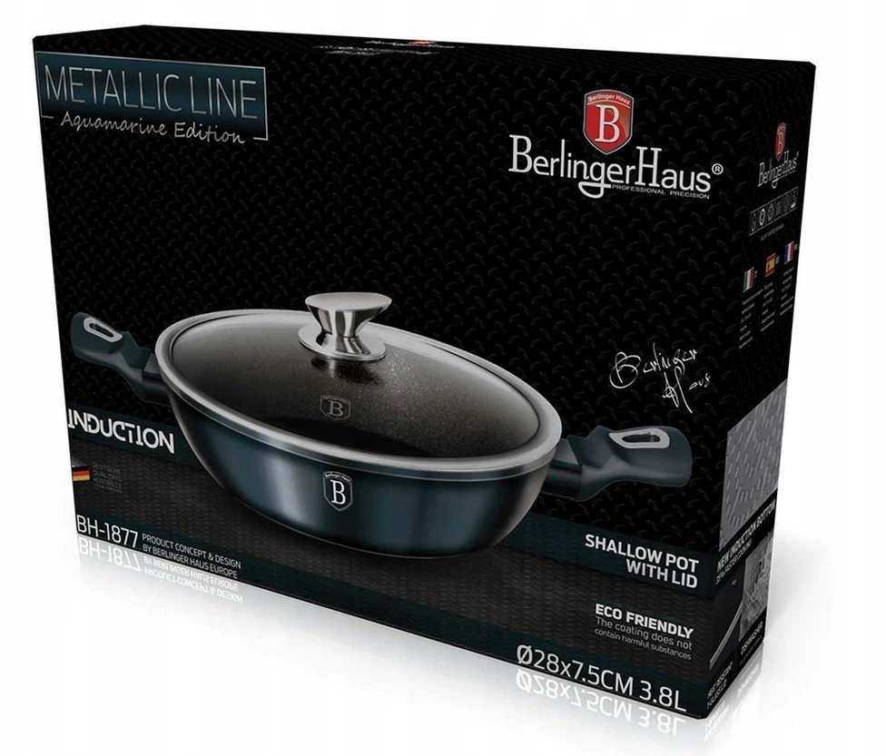 Berlinger Haus granitinis puodas bh-1877, 28 cm