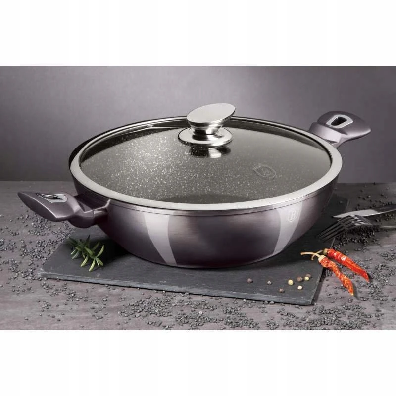 Berlinger Haus granitinis puodas bh-7111, carbon pro, 28 cm