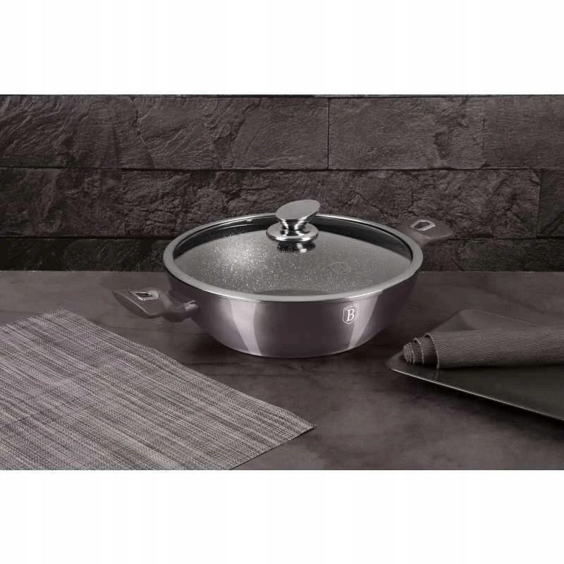 Berlinger Haus granitinis puodas bh-7111, carbon pro, 28 cm