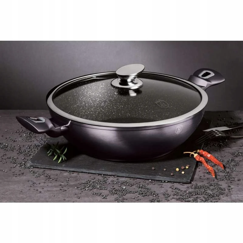 Berlinger Haus granitinis puodas bh-7111, carbon pro, 28 cm