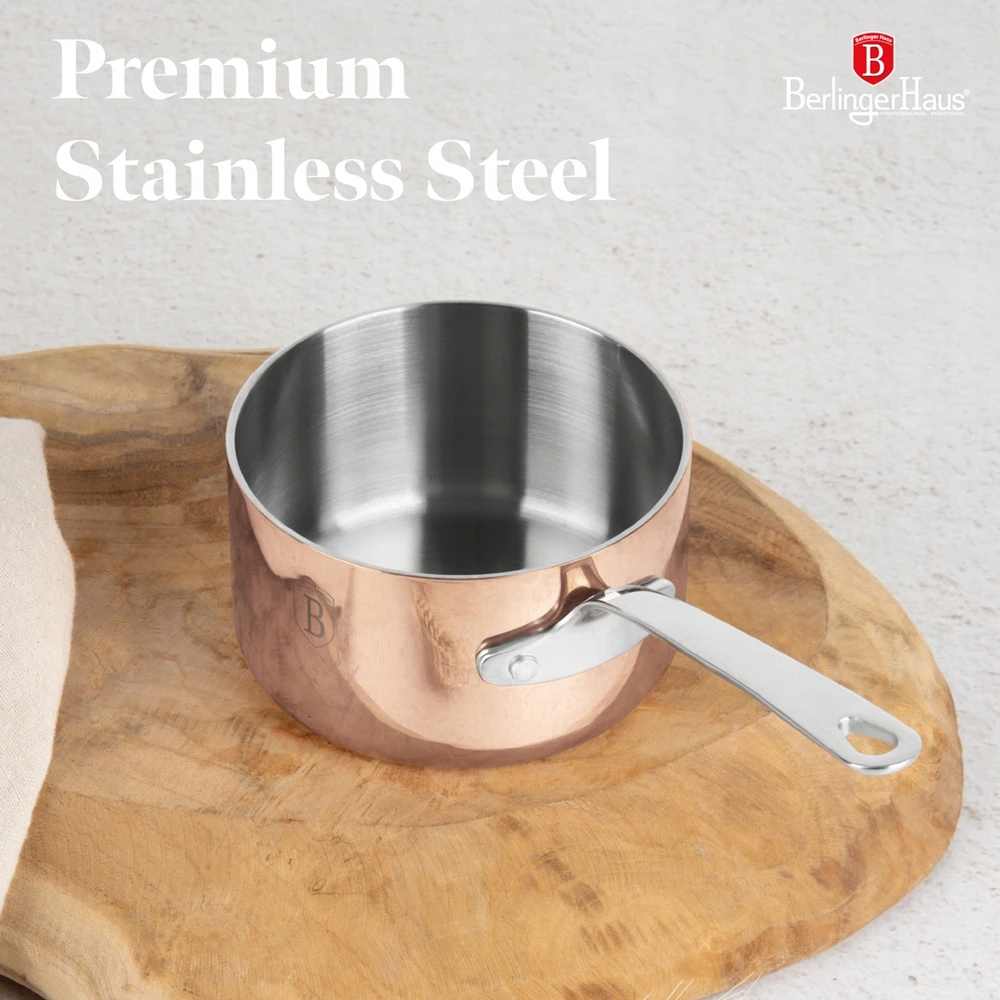 Berlinger Haus Puodas 10 cm, BerlingerHaus BH-8804 Copper Touch Collection