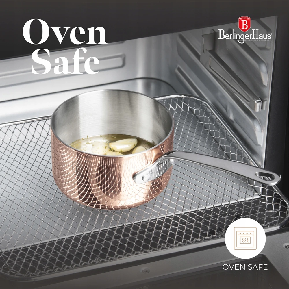 Berlinger Haus Puodas 10 cm, BerlingerHaus BH-8804 Copper Touch Collection